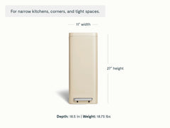 45L Slim Step Trash Can