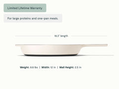 Cast Iron 12 inch Skillet
