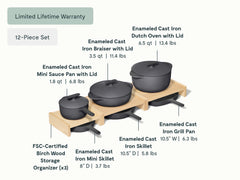 Enameled Cast Iron & Minis Set