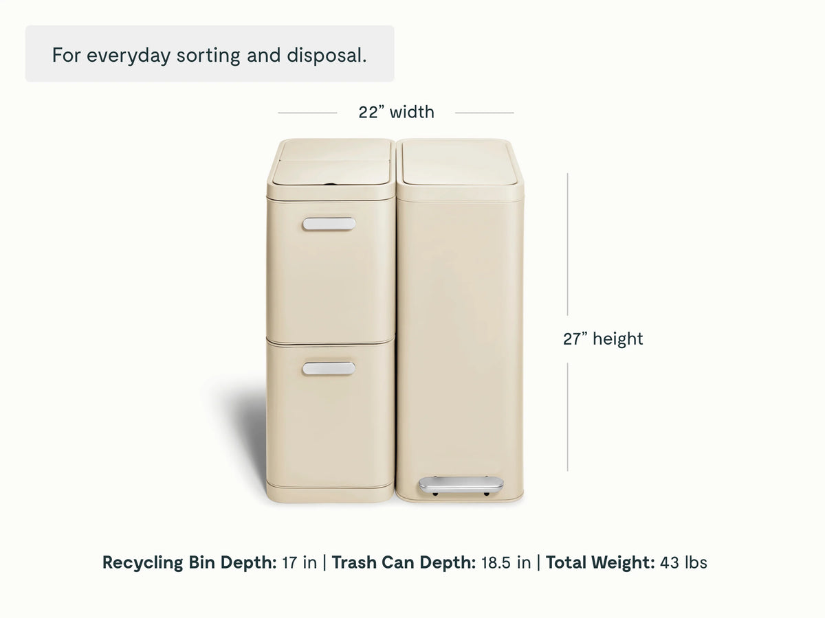 Trash & Recycling Duo (Slim)